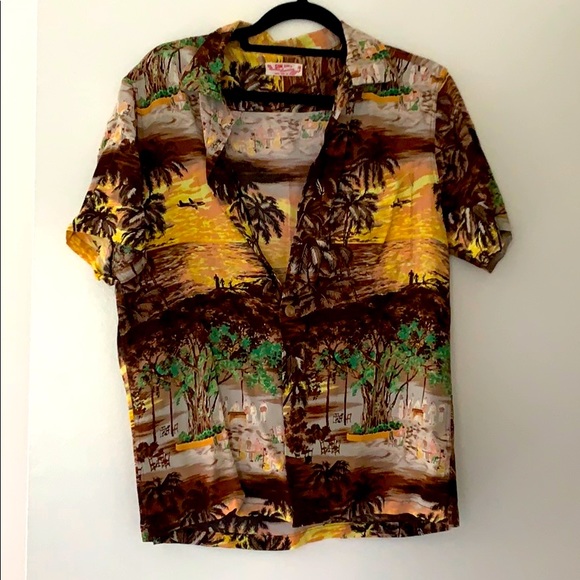 Authentic Sun Surf collectible Hawaiian shirt